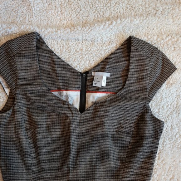 H&M Houndstooth Dress with Liner - Picture 4 of 5